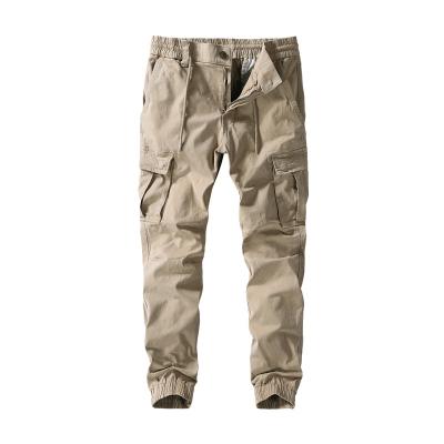 China Wholesale Breathable Men's Retro Cargo Pants Combat Work Workwear Loose Trousers Outdoor Rise Casual Pants for sale