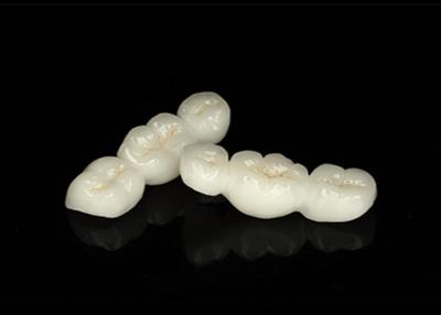 China Translucent Natural Looking Zirconia dental Crown with Excellent Durability and Precise Fit for sale