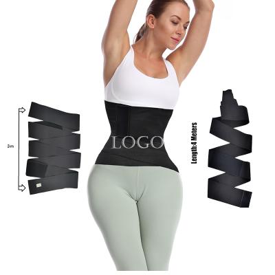 China Antibacterial Factory Direct Belly Flat Wrap Around Belt Waist Trainer Pregnant Corset Belly Bands Belly Wrap For Women for sale