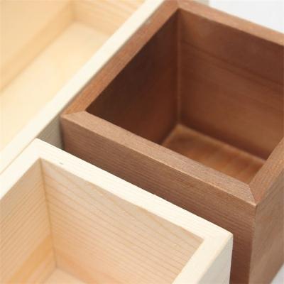 China China hot salecolor customized unfinished plain small wooden box for sale for sale