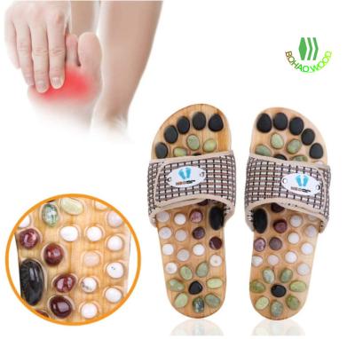 China Original Manufacturer Factory Price of Foot Stone Foot Massage Slipper Health Massage Slippers for sale