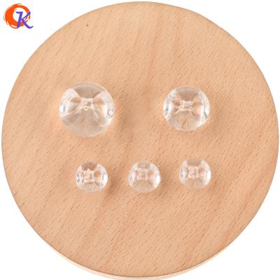 China DIY Jewelry Making Loose Beads Cordial Design 6MM-19MM Hand Made Clear Ball Acrylic Beads Jewelry Accessories Bead Earring Findings For Headdress for sale