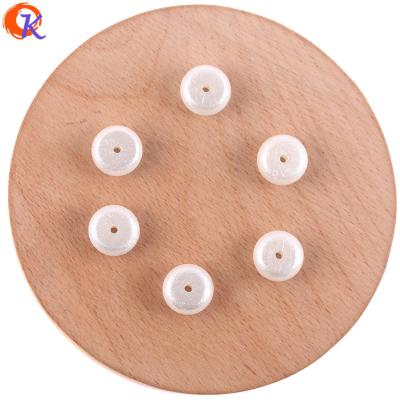 China DIY Jewelry Making Loose Beads Cordial Design 660Pcs 13*13mm Jewelry Accessories DIY Imitation Pearl Acrylic Beads Bead Making Handcrafted Earring for sale