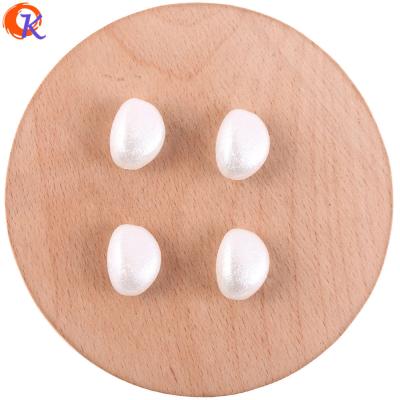 China DIY Jewelry Making Loose Beads Cordial Design 400Pcs 13*18mm Jewelry Accessories Acrylic Bead Making DIY Imitation Pearl Bead Handcrafted Earring for sale