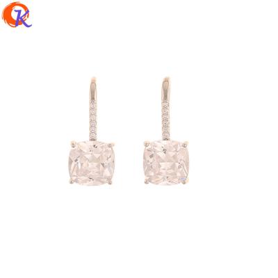 China CLASSIC Jewelry Design 30Pcs 10*24MM Cordial Fashion Jewelry/CZ Earrings/Simple Style/Rhodium/Trendy Women's Earrings/Earrings For Party for sale