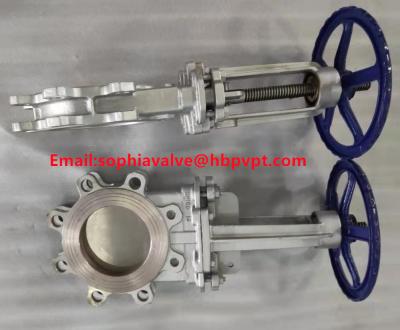 China cast steel JIS 10K knife gate valve for sale