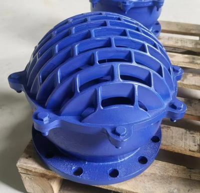 China BS4504 flange end ductile iron foot valve for sale