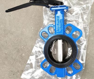 China DIN3354 PN16 cast iron butterfly valve made in China for sale