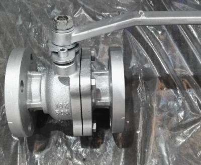 China JIS B2031 10K cast iron ball valve for sale