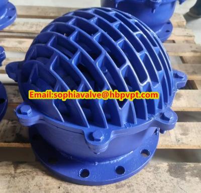 China resilient seal cast iron flanged foot valve for sale