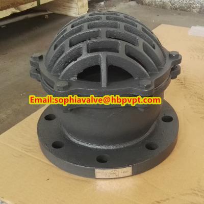 China Seal ring PTFE grey iron flanged foot valve made in China for sale