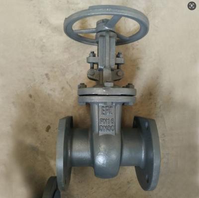 China PN16 DN80 GOST cast steel gate valve for sale