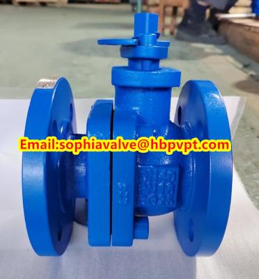 China 2-PC ball valve DIN3357 material GG25 pressure PN16 for sale