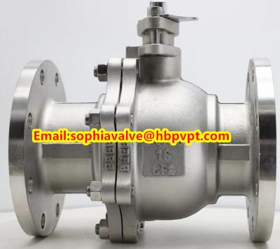 China 10K JIS stainless steel CF8 ball valve for sale