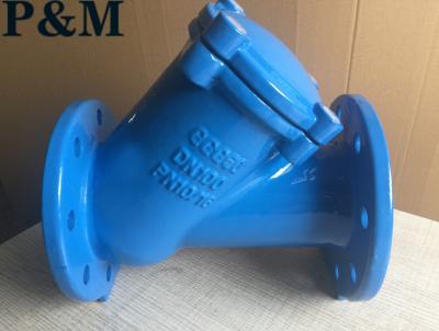 China GGG50 DIN cast iron ball type check valve for sale