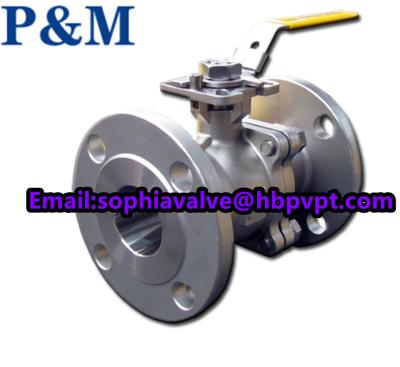 China CF8 CF8M SS 2-PC ball valve for sale