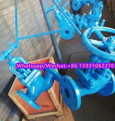 China DN125 PN16 GG25 globe valve supplier for sale