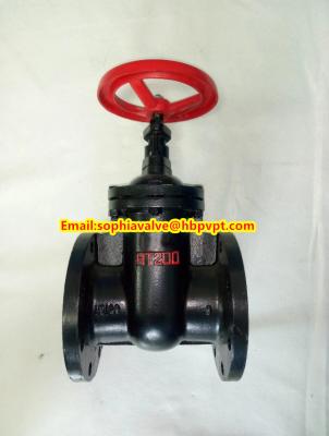 China BS flanged gate valve with metal seal for sale