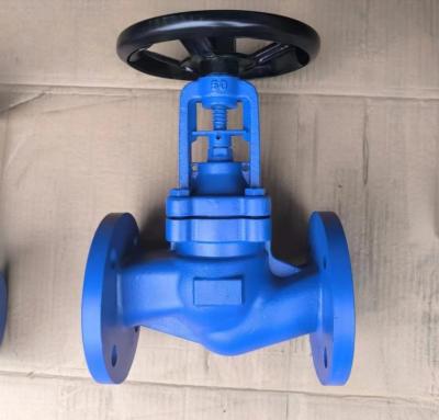 China GG25 GGG40 cast iron bellows globe valve for sale