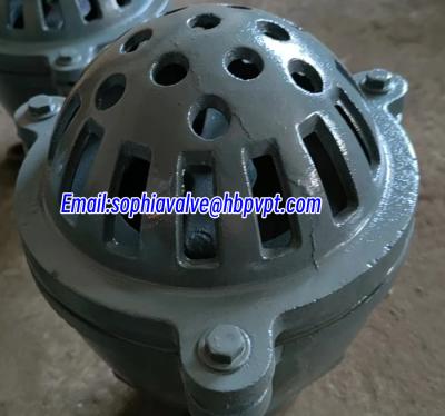 China GG20 BS21 cast iron resilient seal foot valve for sale