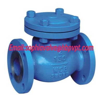 China ANSI 150/300/600LB swing check valve with flanged for sale