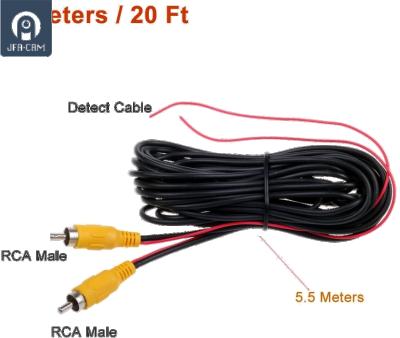 China Plug and play 6m RCA cable with detection loom for sale