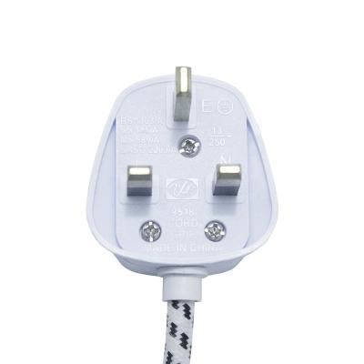 China Best Residential/General Purpose 13Amp Fused Mark Approval 3 Pin Removable Electrical Safety Singapore Plug Wire UK VDE BS Flat UK Plug for sale