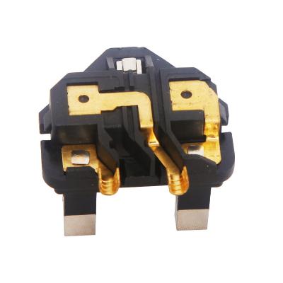 China Best Price Residential/General Purpose 13A 250V 3 Pins Hollow Socket Plug 2 Brass Core Inserts UK Pin British Malaysia Sangapore Plug Accessories for sale