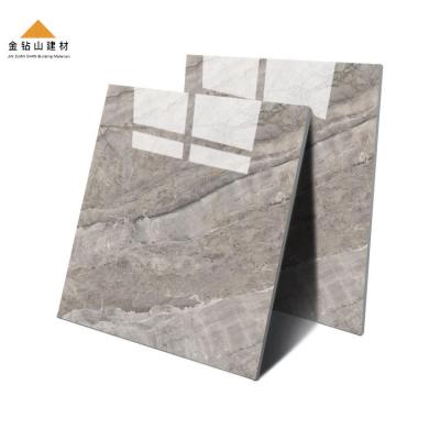 China Caitaiyang Modern High Glossy Reliable Quality Hotel House Polished Interior Design Granite Marble Look Floor Porcelain Tile for sale