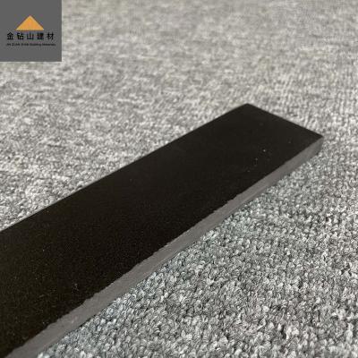 China Full Boundary Modern Caitaiyang Black White Curb Tile Black White Granito Bordering Tile Border for sale