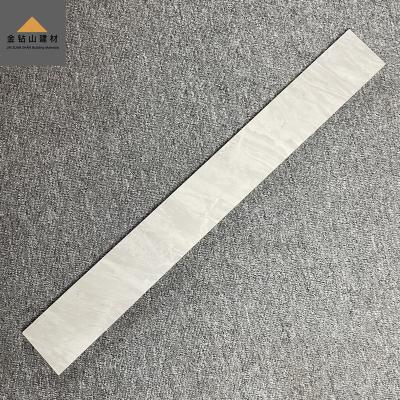 China Ceramic Skirting Caitaiyang Porcelain Decoration Look Modern Lines Separator Design Marble Tile Colored Marble Skirting Tiles for sale