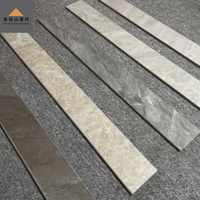 China Modern caitaiyang foshan factory decor ceram tile border glazed ceramic edging tile 60x10 for sale