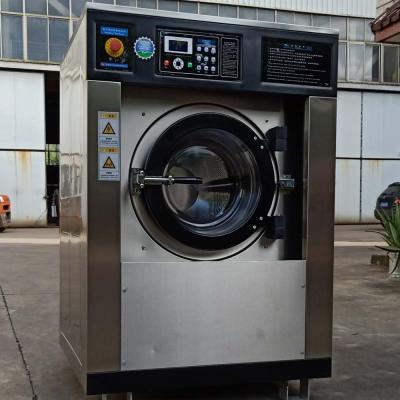 China Fully Automatic Commercial Laundry Machine Hotel Use 10kg 16kg 20kg 25kg 30kg 100kg Small Larger Capacity 980*980*1490 (mm) for sale