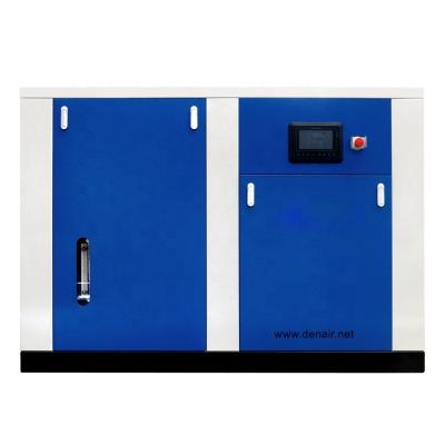 China 1600 100 Kw Lubricated Industrial Screw Air Compressor Oil Free Rotary Air Compressor 1600 for sale