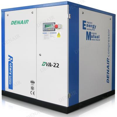 China Lubricated 135 cfm VSD Screw Air Compressor For Garment Industry for sale