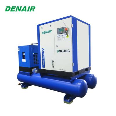 China 1m3/min air compressor lubricated with air dryer for sale