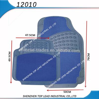 China High Quality 12010 Anti Slip Full Car Stance Car Floor Mats Mats Color Universal Rubber Car Floor Mats for sale