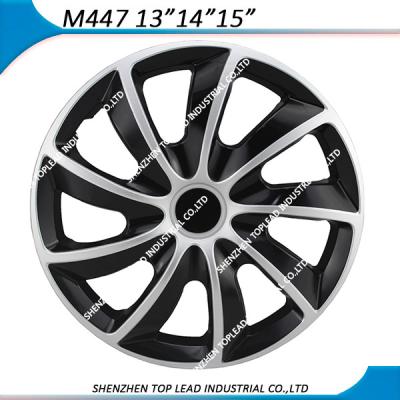 China Hot Sale 13,14,15 Inch ABS Two Color Paint Car Wheel Cover ABS/PP for sale