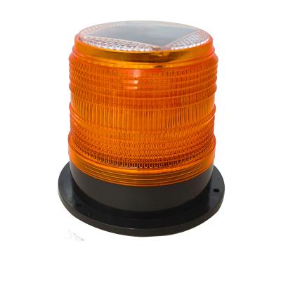 China PC (polycarbonate) lens and ABS/Aluminum base LED warning light solar beacon for sale