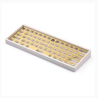 China Custom Keyboard Plate Stabilizers Aluminum Mechanical Keyboard Plate Frames DIY Kit 60% Mechanical Keyboard Plate Case for sale