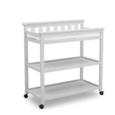 China Very Safety White Color Baby Diaper Solid Wood Solid Wood Changing Table for sale