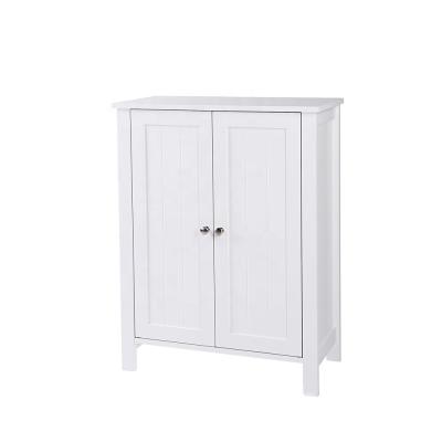 China PANEL White MDF Shoes Rack 3-Tier Shoes Storage Shelf In Entry Side for sale