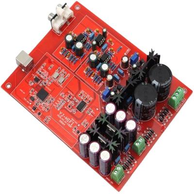 China High Quality XMOS U8+WM8741 USB Amplifier Decoder Board U8+WM8741 for sale