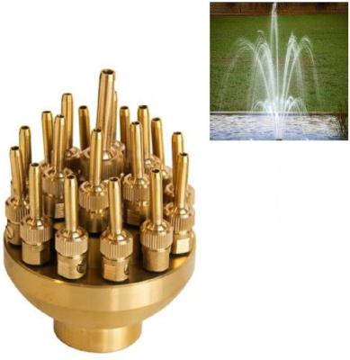 Cina 3D architettonico Brass Adjustable Fountain di modello dota in vendita