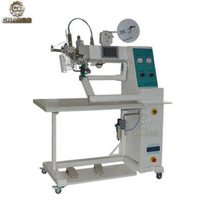 China Multifunctional Factory Double Arm Hot Air Seam Tape Sealing Machine for Jacket Sleeve and Cuff Taping Waterproof Purpose for sale