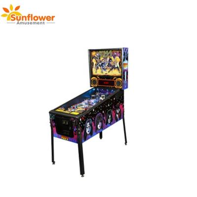 China Hot New Wooden+Metal Coin Operated Virtual Pinball Game Machine Maker for sale