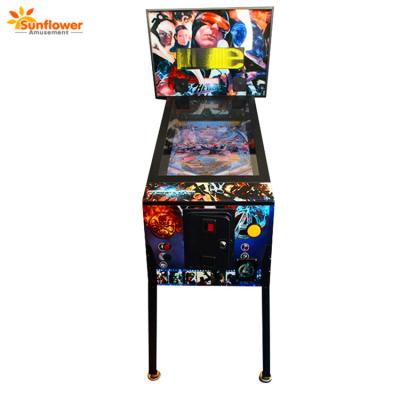 China Arcade Game Electronic Pinball Game Machine New Wooden Coin Operated Virtual Pinball Machine for sale