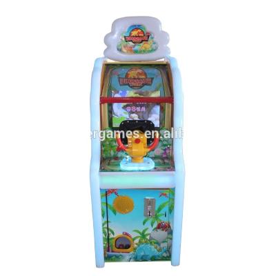 China New Factory Coin Operated Wooden Ball Shooting Video Game Against Zombie Kids Game for sale