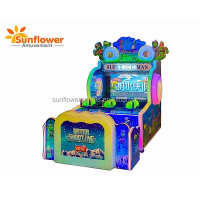 China Indoor Amusement Metal+Woodern Ticket Redemption Game Machine Iceman Water Shooting Game Machine for sale