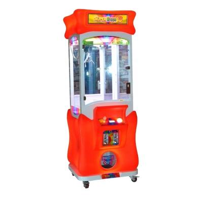 China Hot Selling Gifts Vending Machine Super Box 3 Steel Crane Claw Machine Game Professional for sale